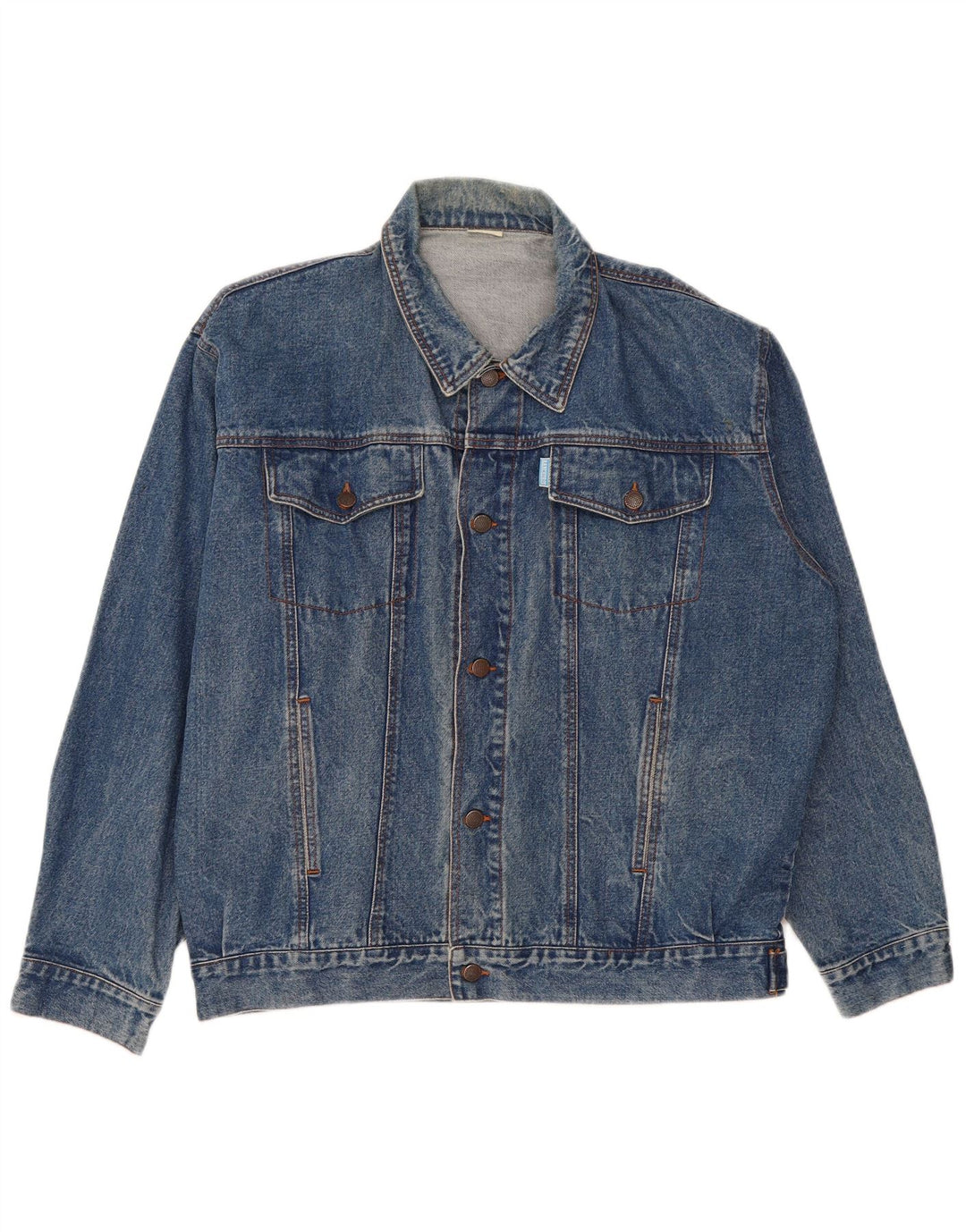 Giacca di jeans da uomo Rancheros UK 40 grande blu