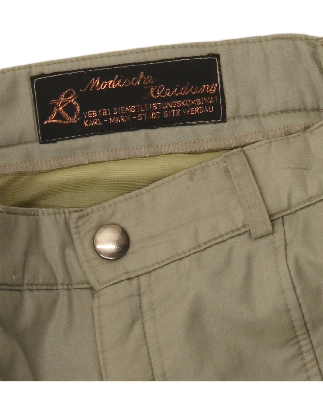 Pantaloni cargo dritti da uomo VINTAGE W32 L29 Cachi