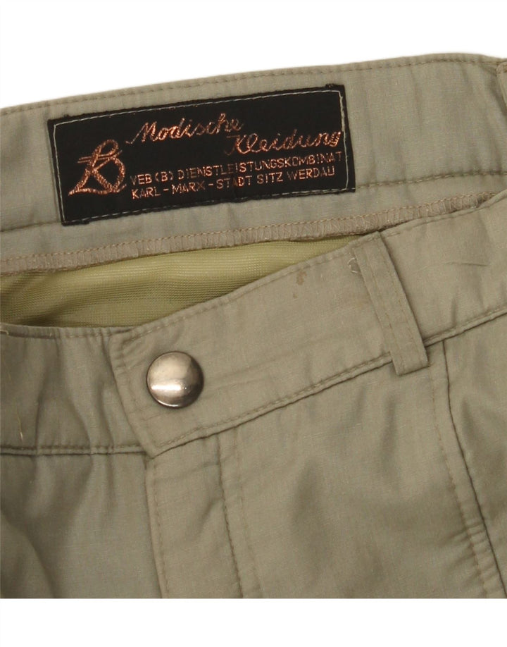 Pantaloni cargo dritti da uomo VINTAGE W32 L29 Cachi