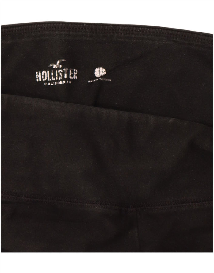 Leggings grafici da donna HOLLISTER UK 14 grande cotone nero