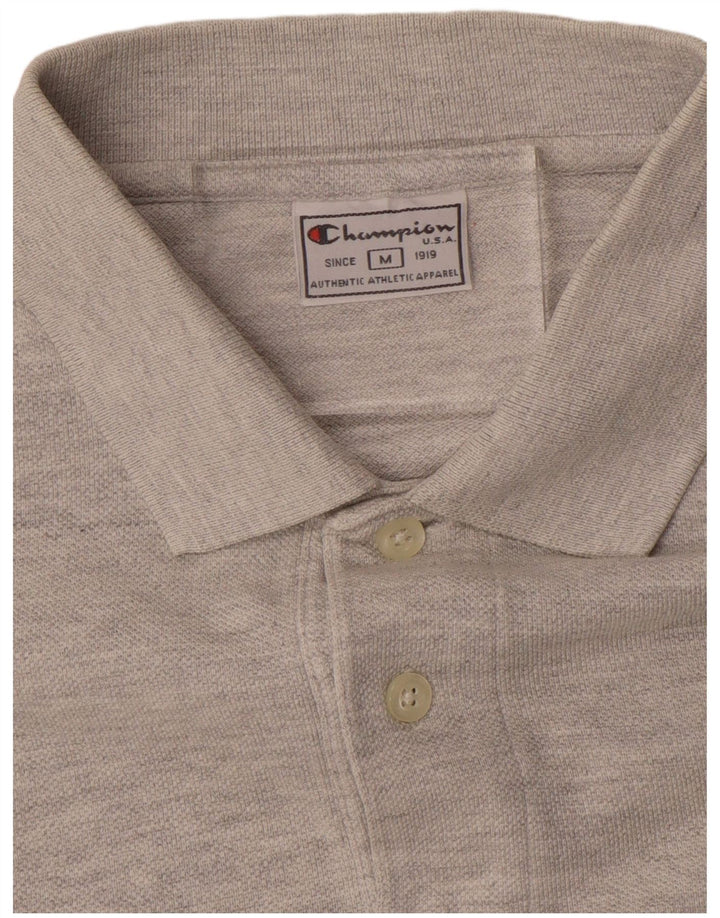 Polo da uomo CHAMPION grigio medio