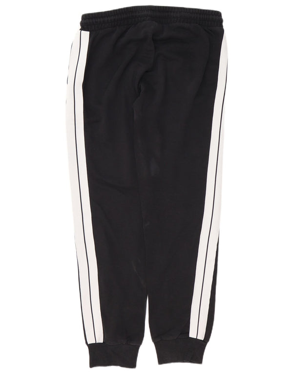 ELLESSE Pantaloni da tuta da uomo Joggers Large Nero Colourblock Cotton