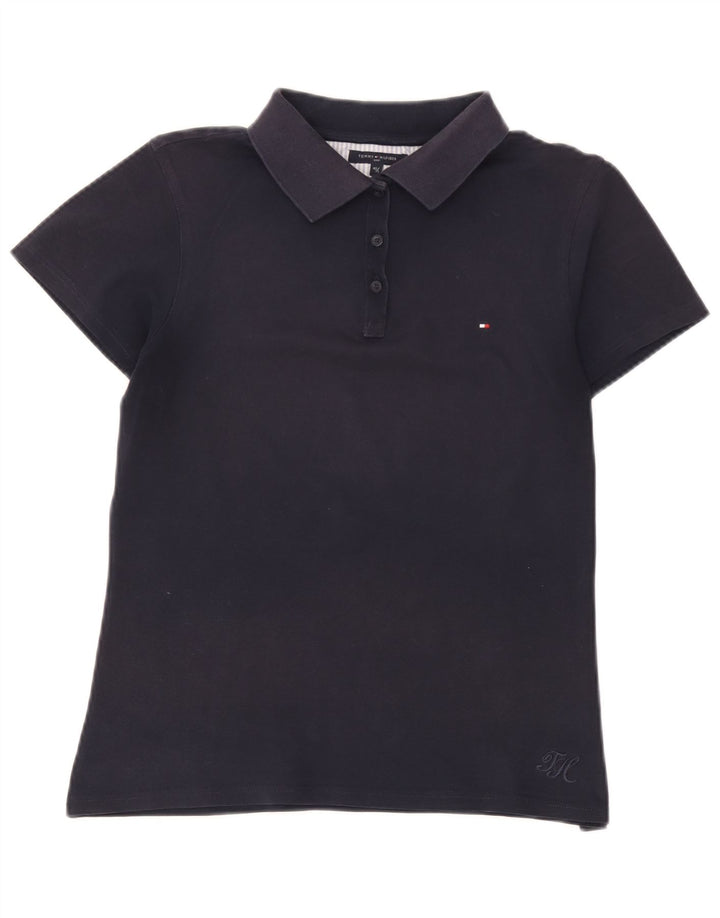 Polo da donna Tommy Hilfiger EU 40 medio blu navy