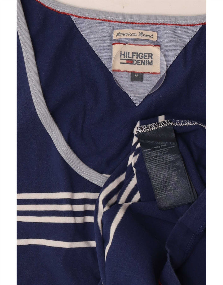 Canotta da uomo Tommy Hilfiger Canotta media in cotone a righe blu navy