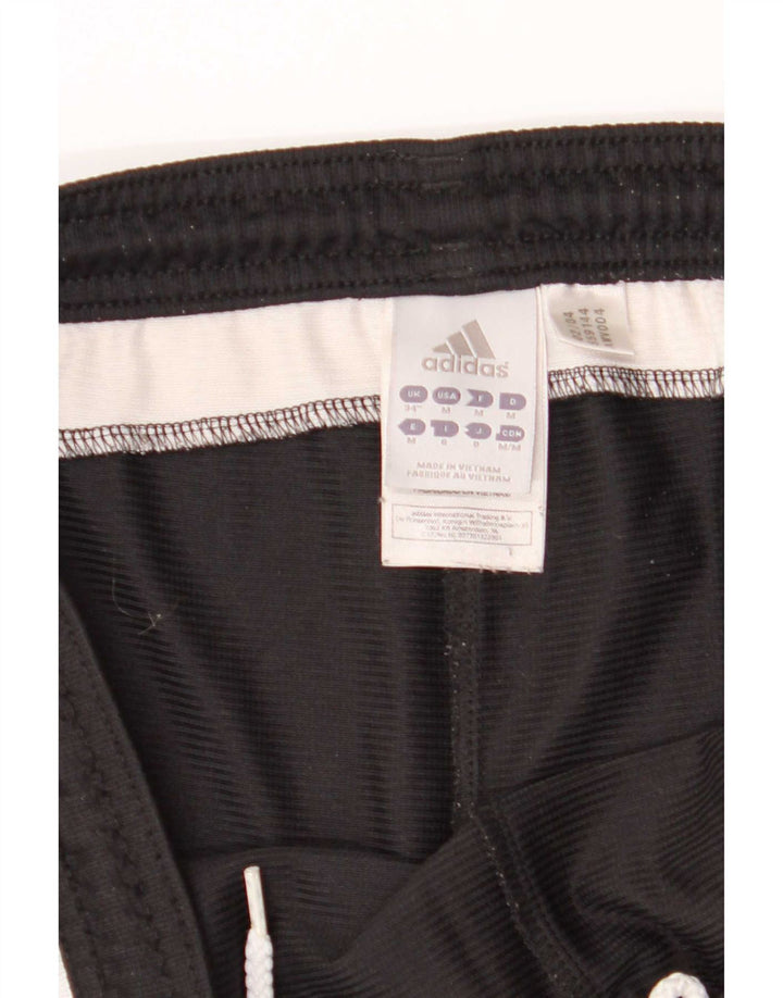 Pantaloncini sportivi Adidas Climalite da uomo, grandi, in poliestere color block nero