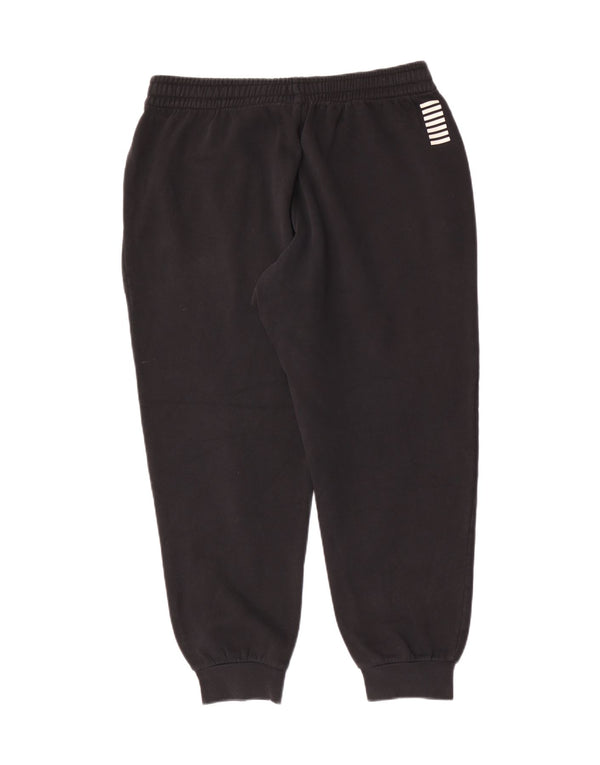 Pantaloni da tuta con grafica da uomo Emporio Armani Joggers grandi neri