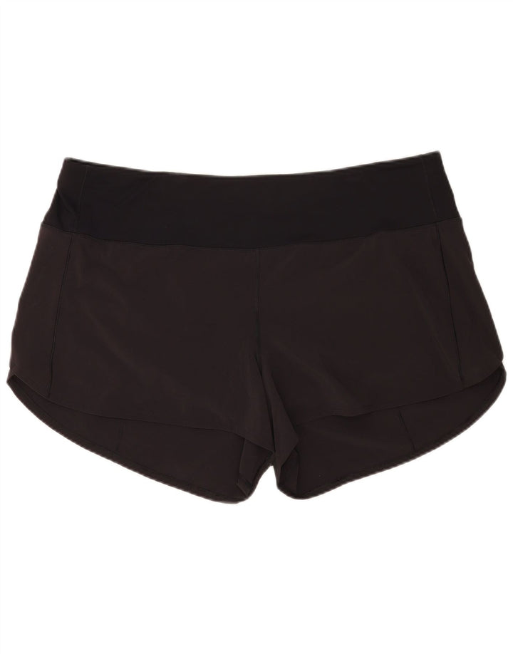 Pantaloncini sportivi da donna Lululemon US 18 2XL Poliestere nero