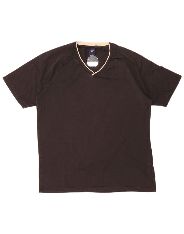 T-shirt da uomo Gap Top in cotone nero medio
