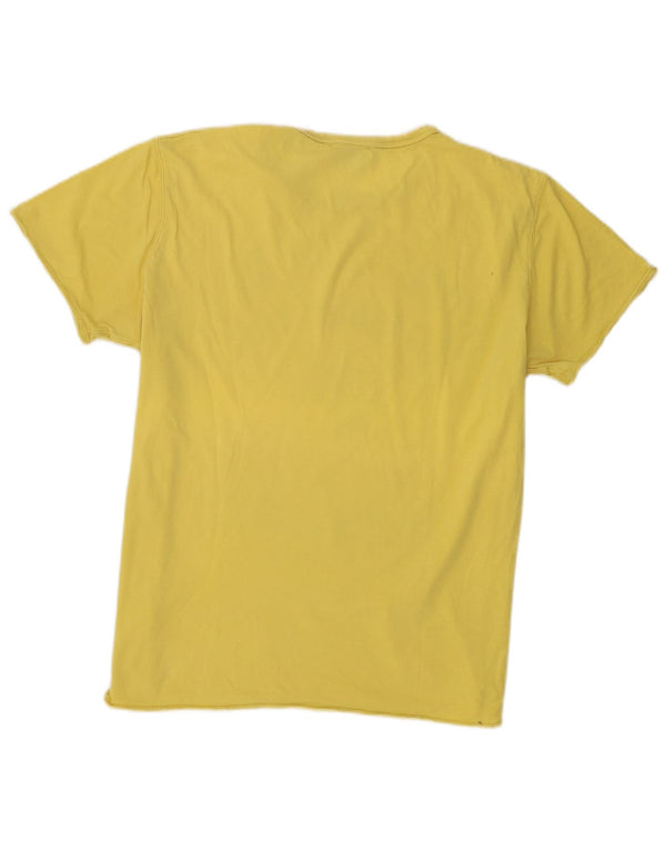 T-shirt grafica da uomo Diesel Top XL gialla