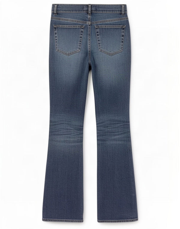 Jeans Bootcut da donna Calvin Klein W27 L32 cotone blu