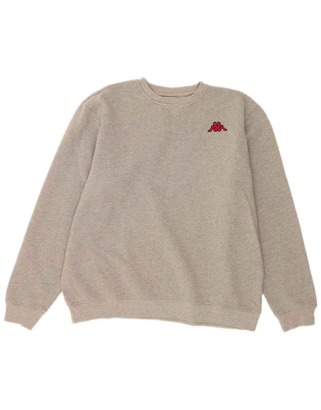 Felpa Kappa Uomo Maglione 2XL Cotone Grigio