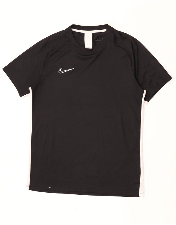 T-shirt Nike Dri Fit da uomo, grande, color block nero