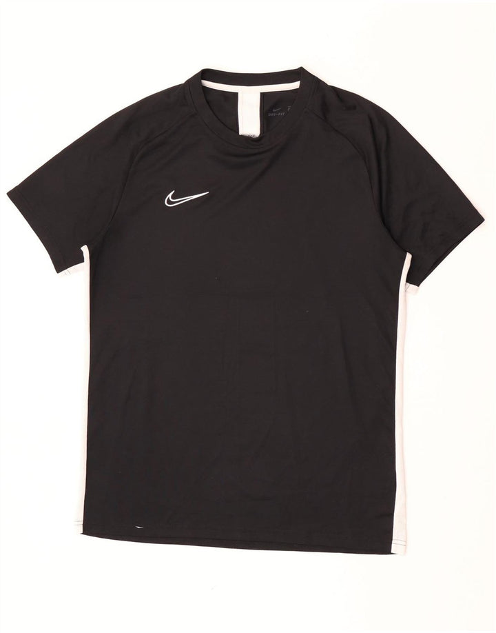 T-shirt Nike Dri Fit da uomo, grande, color block nero