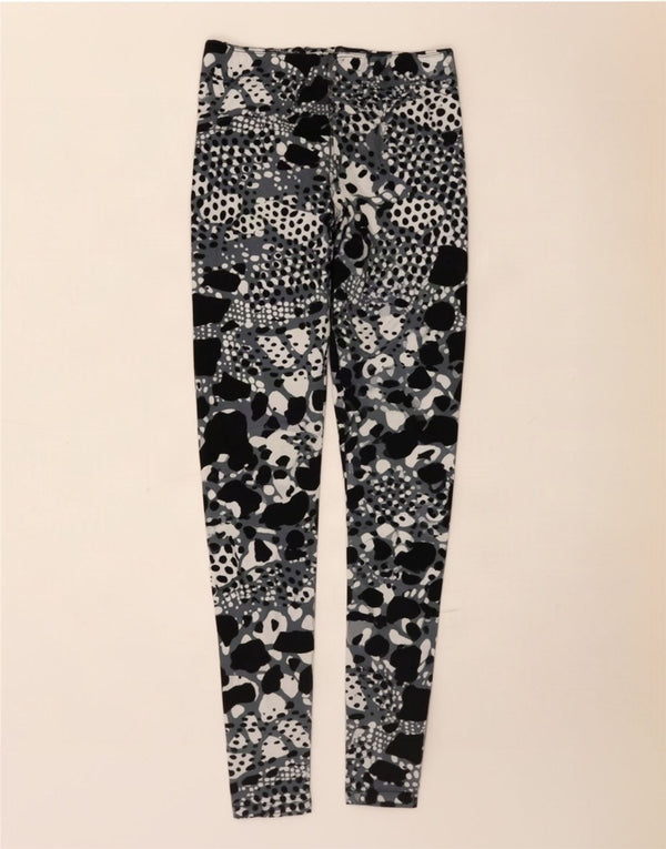 Leggings da donna Nike UK 4 XS cotone maculato multicolore