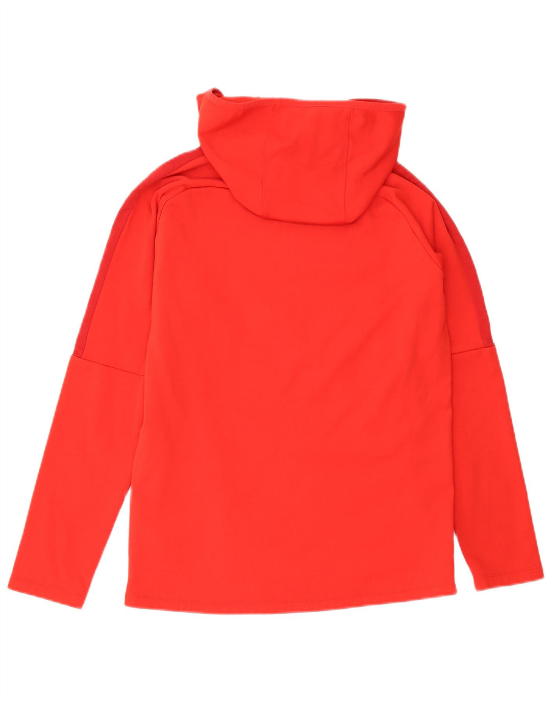 Maglia con cappuccio Nike Dri Fit da uomo in poliestere rosso medio