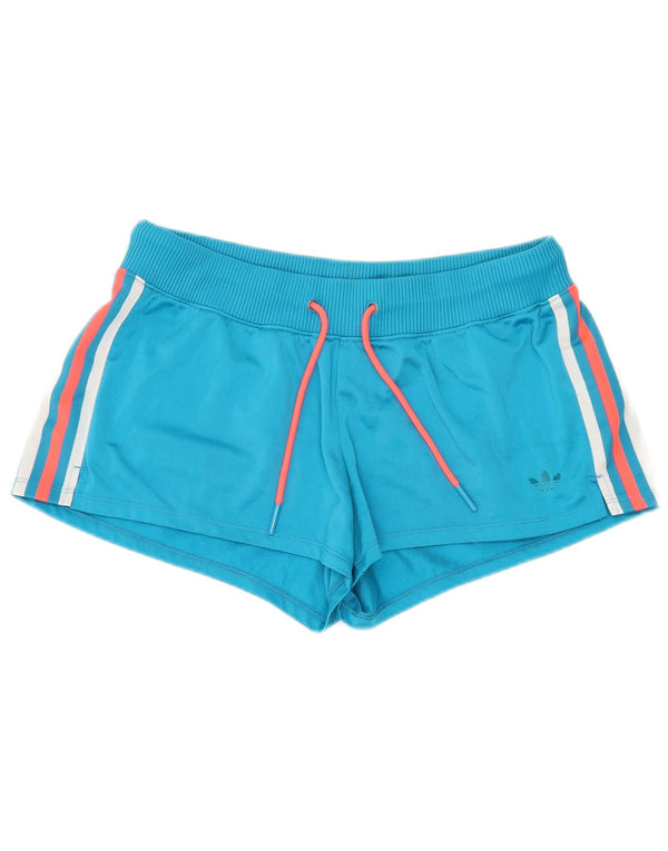 Pantaloncini sportivi Adidas da donna UK 10 piccoli blu poliestere