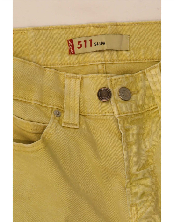 Jeans Levi's Uomo 511 Slim W30 L34 Gialli