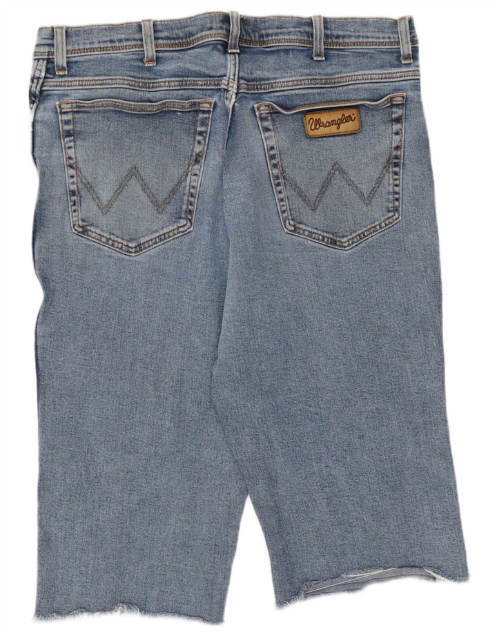 Pantaloncini di jeans Wrangler da uomo Texas W38 XL blu