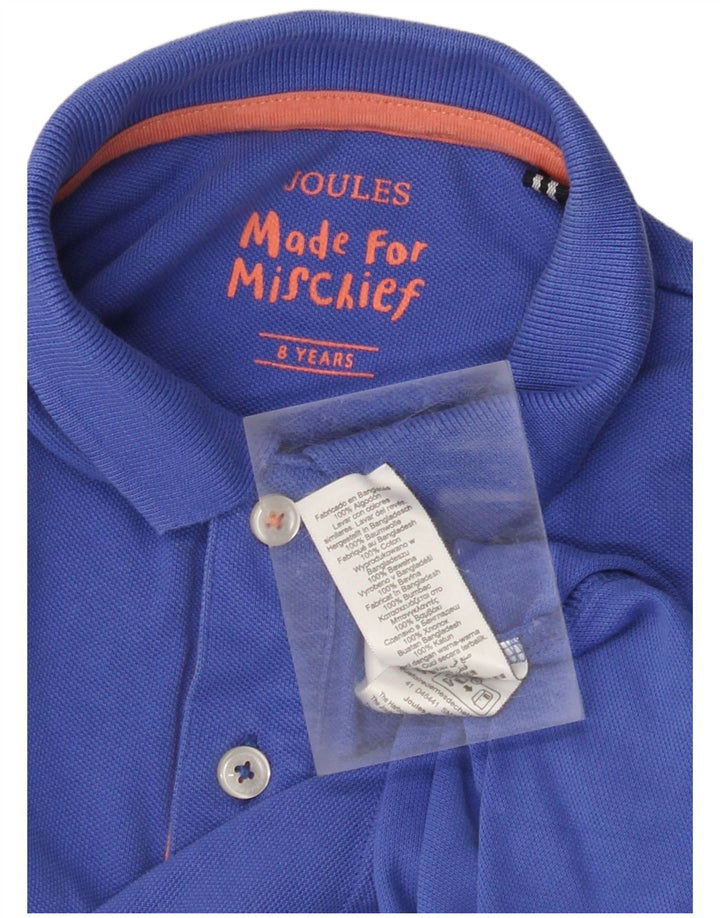 Polo Bambino JOULES 7-8 Anni Blu Cotone