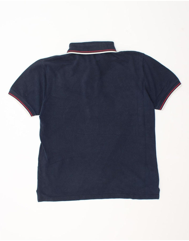 Polo da uomo Fred Perry in cotone blu navy medio