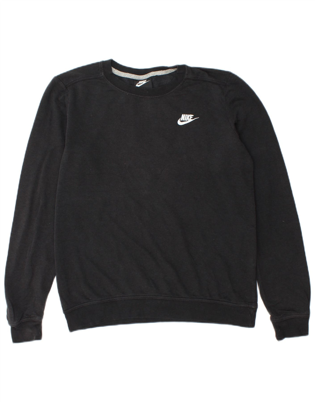 Felpa Nike Uomo Maglione Piccolo Cotone Nero