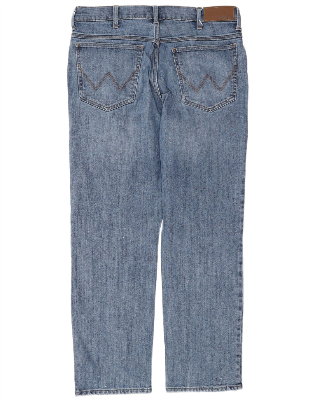 Jeans dritti da uomo Wrangler W35 L30 cotone blu
