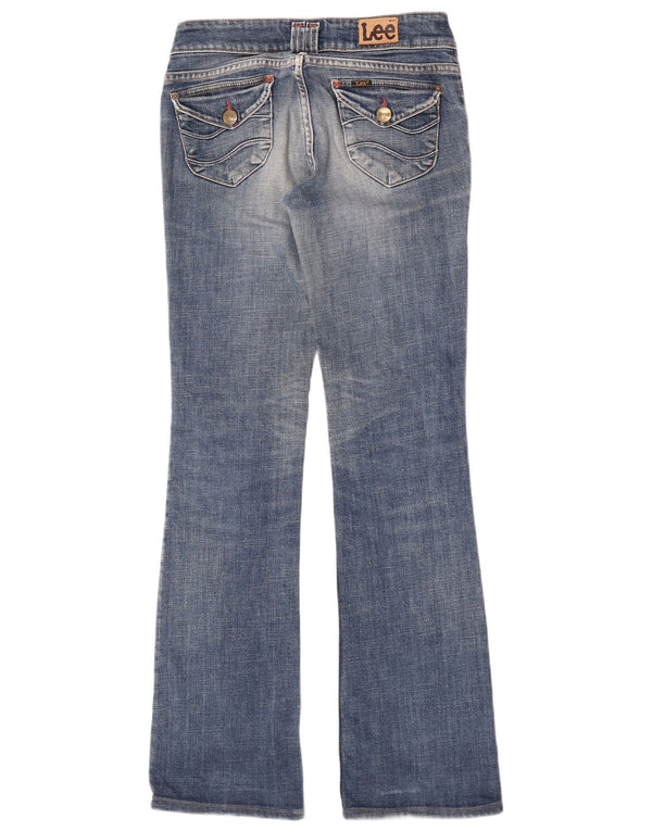 Jeans Bootcut Leola a vita bassa da donna Lee W28 L32 cotone blu
