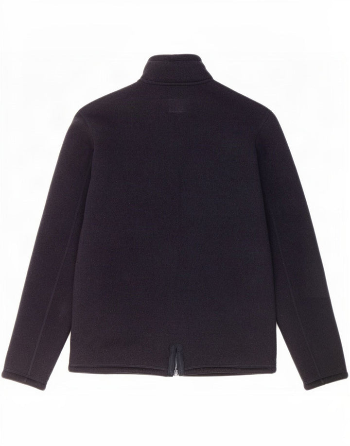 Giacca da uomo Marks & Spencer Sherpa in poliestere medio blu navy