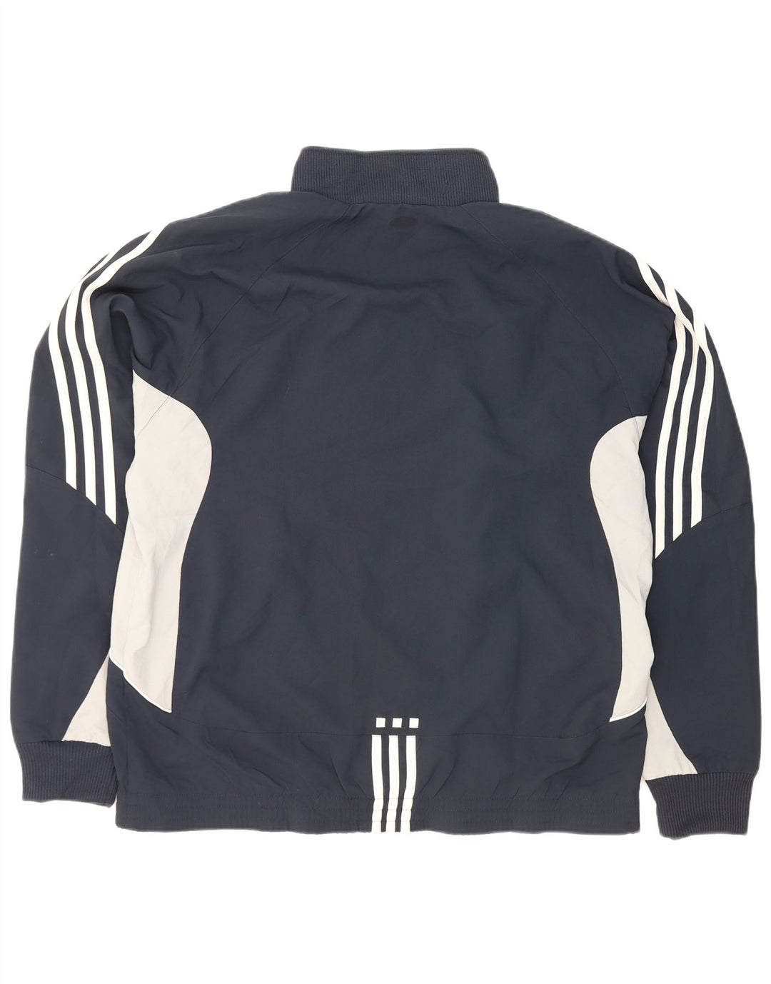 Giacca da tuta da uomo Adidas UK 40/42 Medium Blu Navy Colourblock