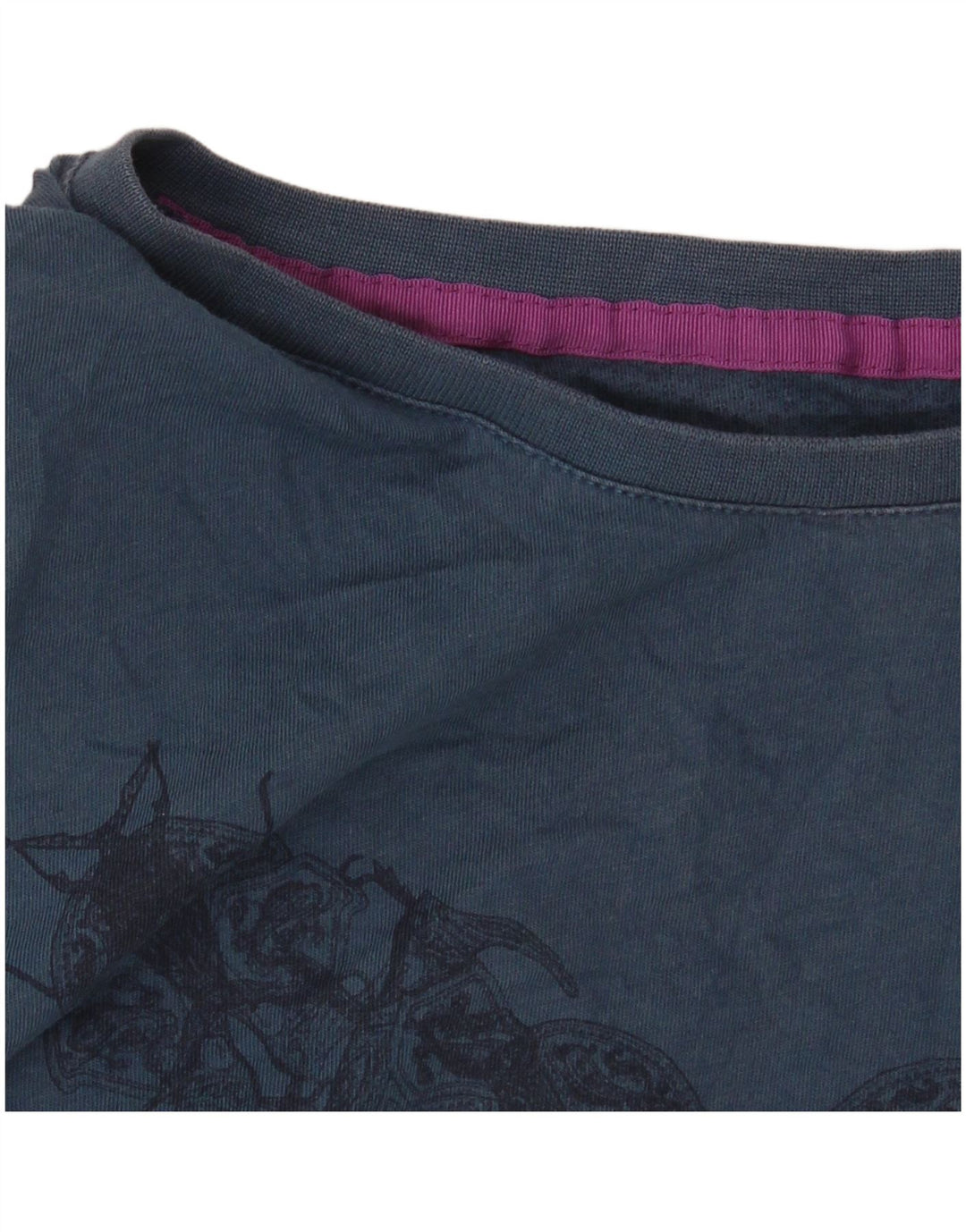 T-shirt grafica da uomo Ted Baker taglia 4 grande blu navy
