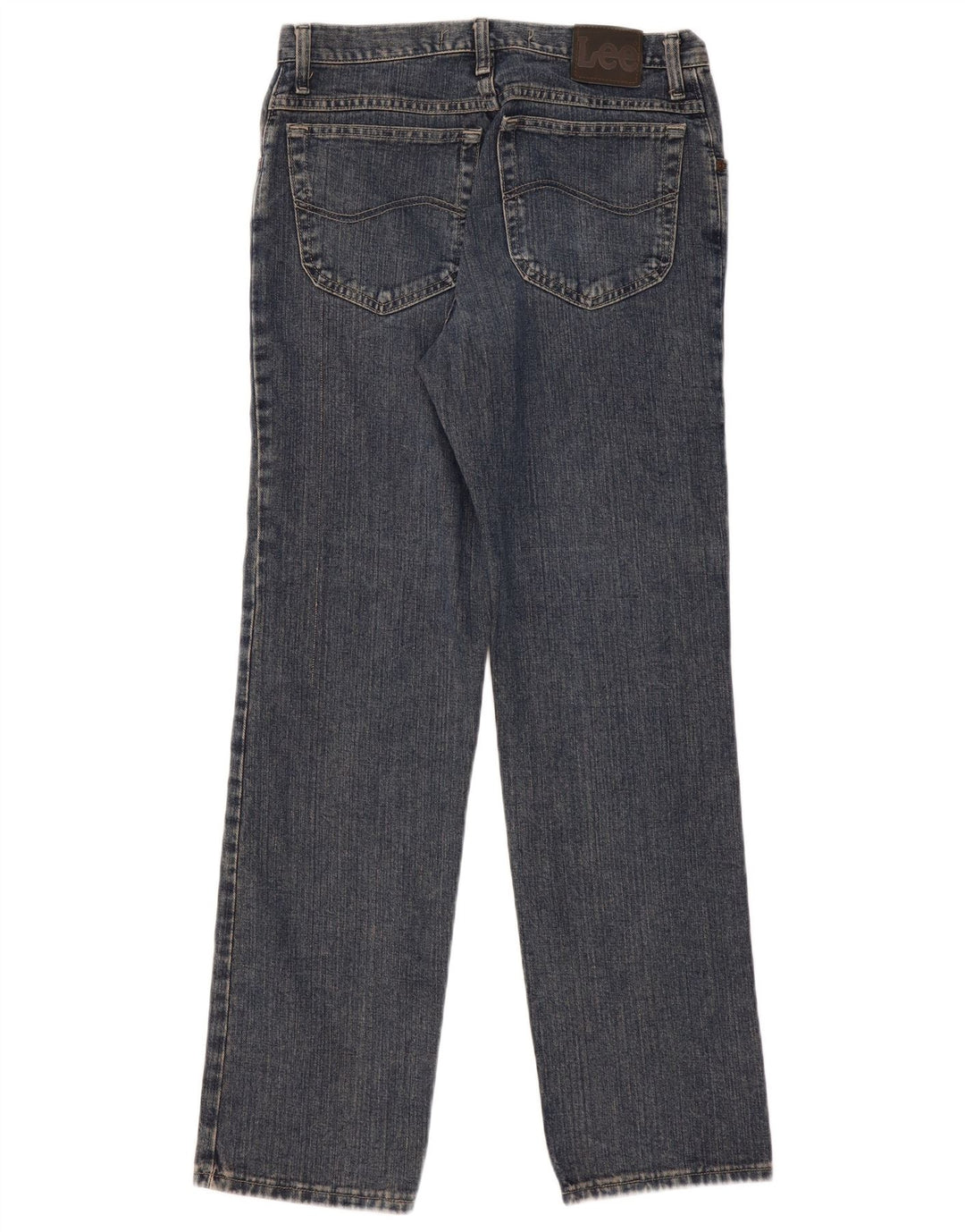 Jeans dritti da uomo LEE vestibilità regolare W32 L30 cotone blu