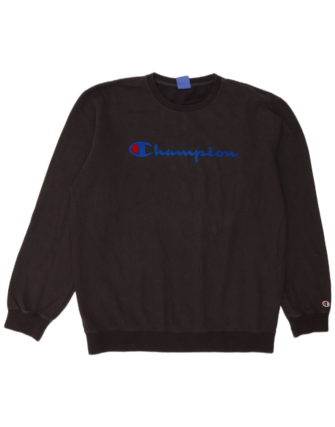 Felpa grafica da uomo Champion Felpa 2XL Cotone nero