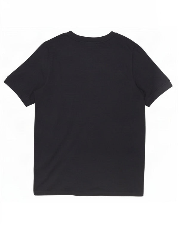 T-shirt grafica da donna Nike Top UK 14 medio nero poliestere