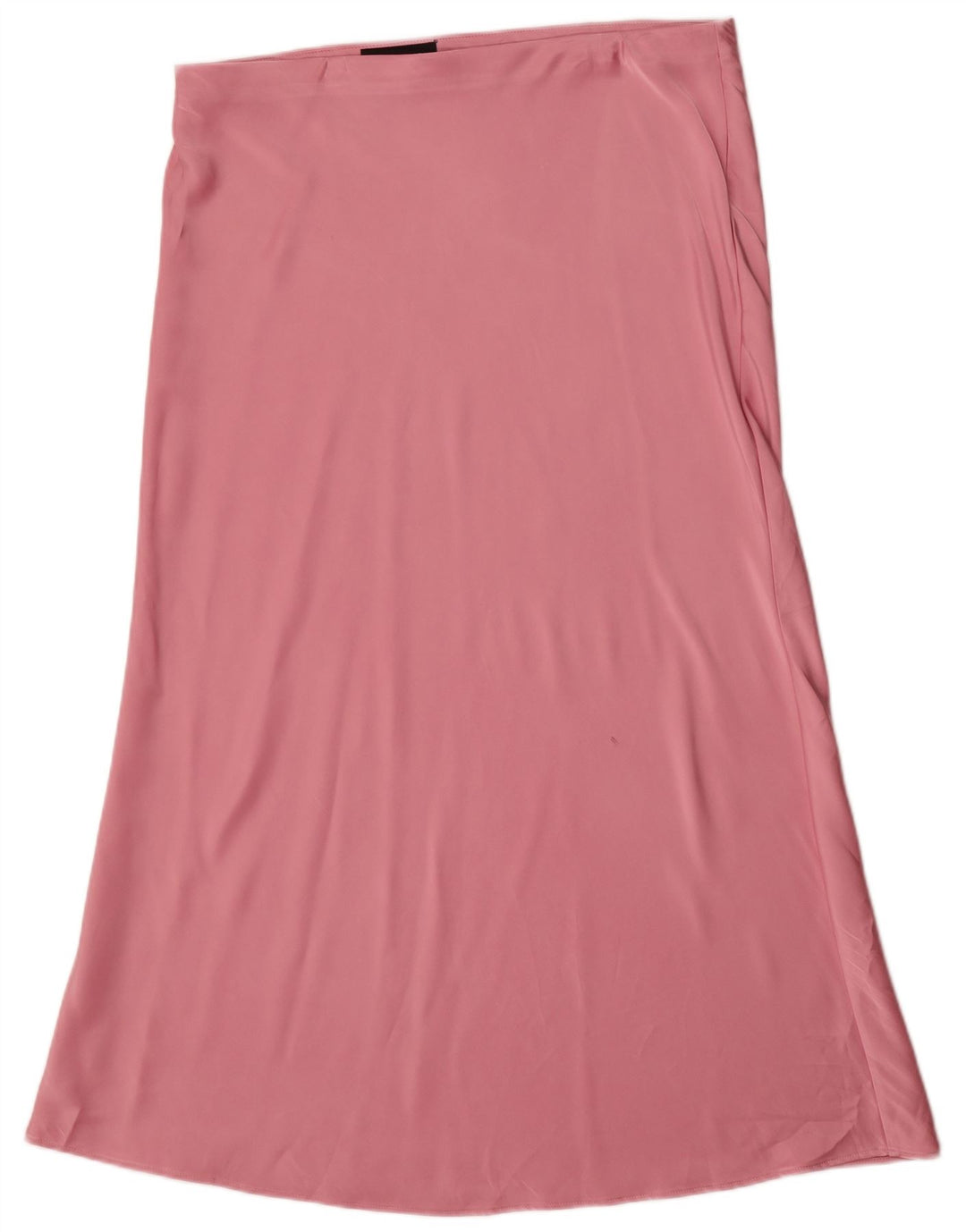 Gonna midi a vita alta da donna Zara XL W32 rosa poliestere