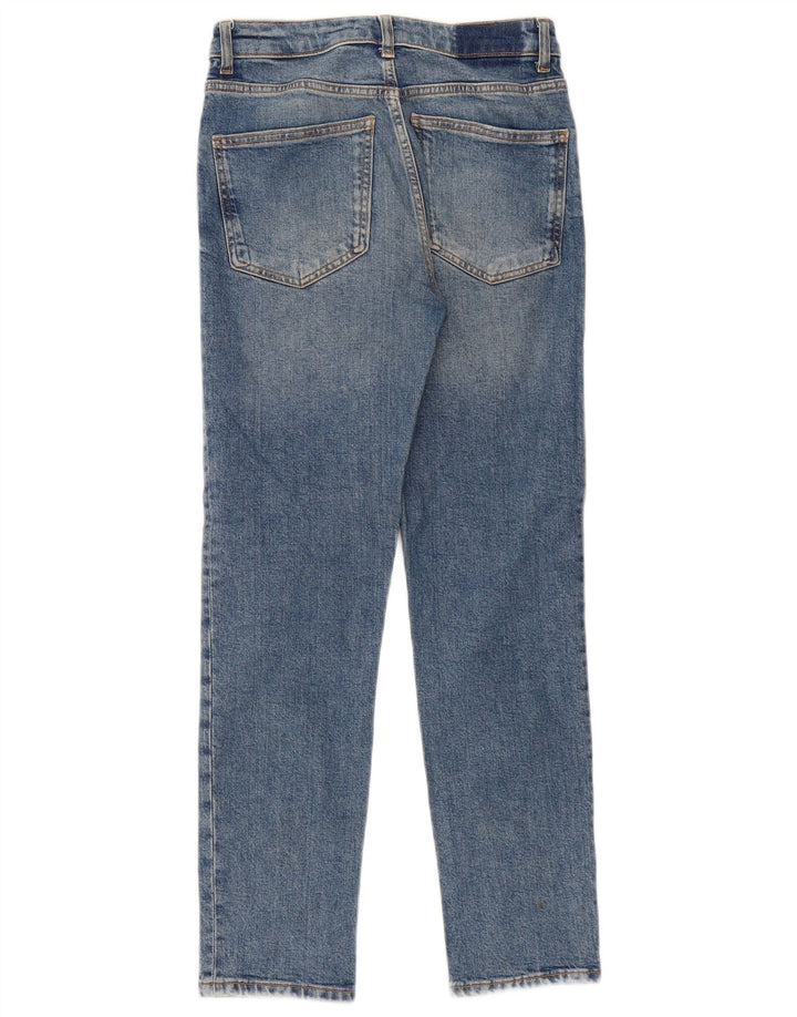 Jeans slim invecchiati da donna Zara EU 34 2XS W24 L28 Blu