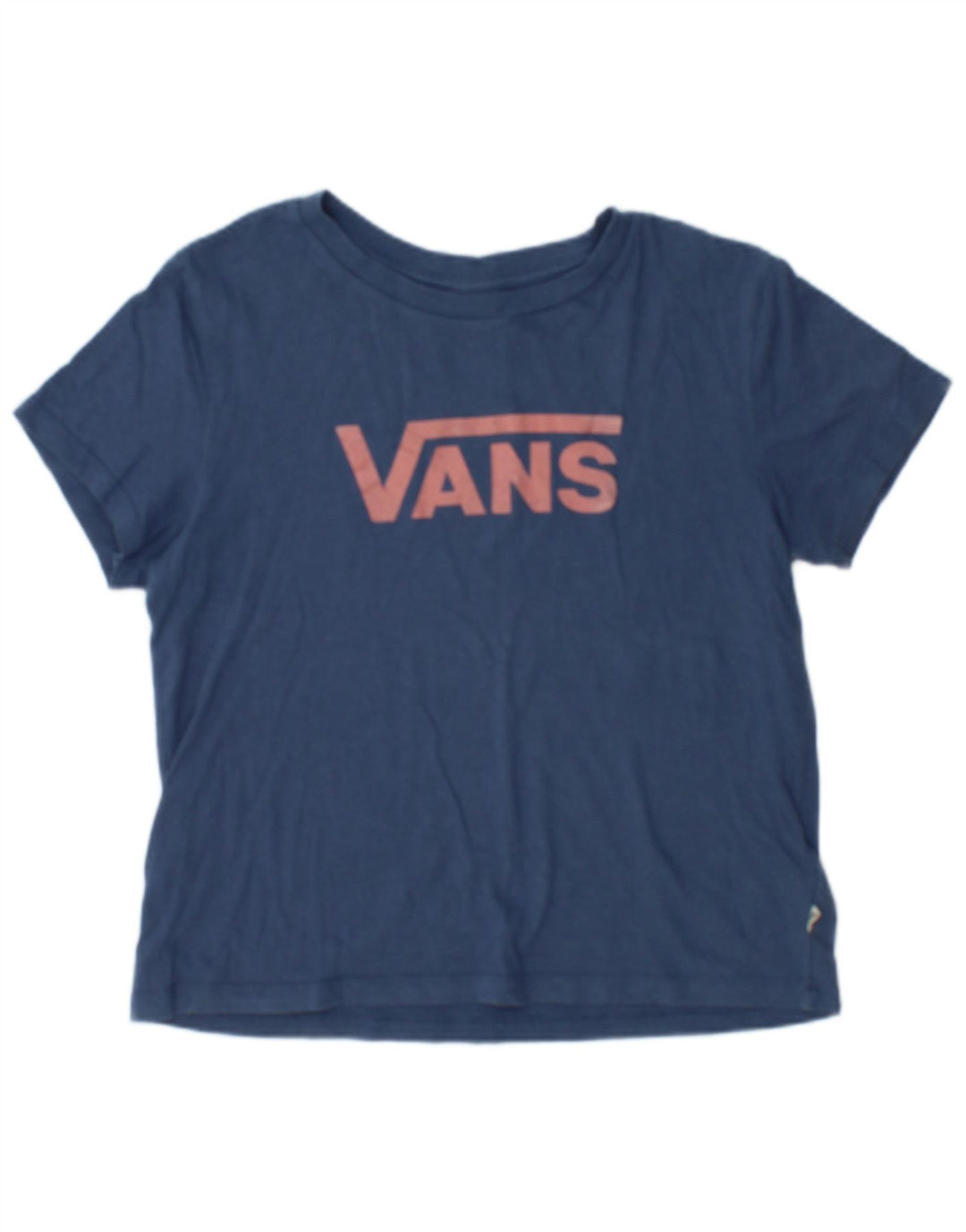 T-shirt grafica da donna Vans Top UK 14 cotone blu navy medio