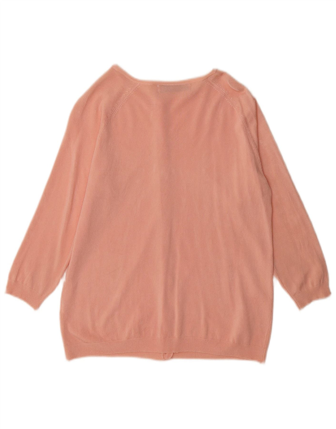 Maglione cardigan da donna Zara UK 16 grande rosa