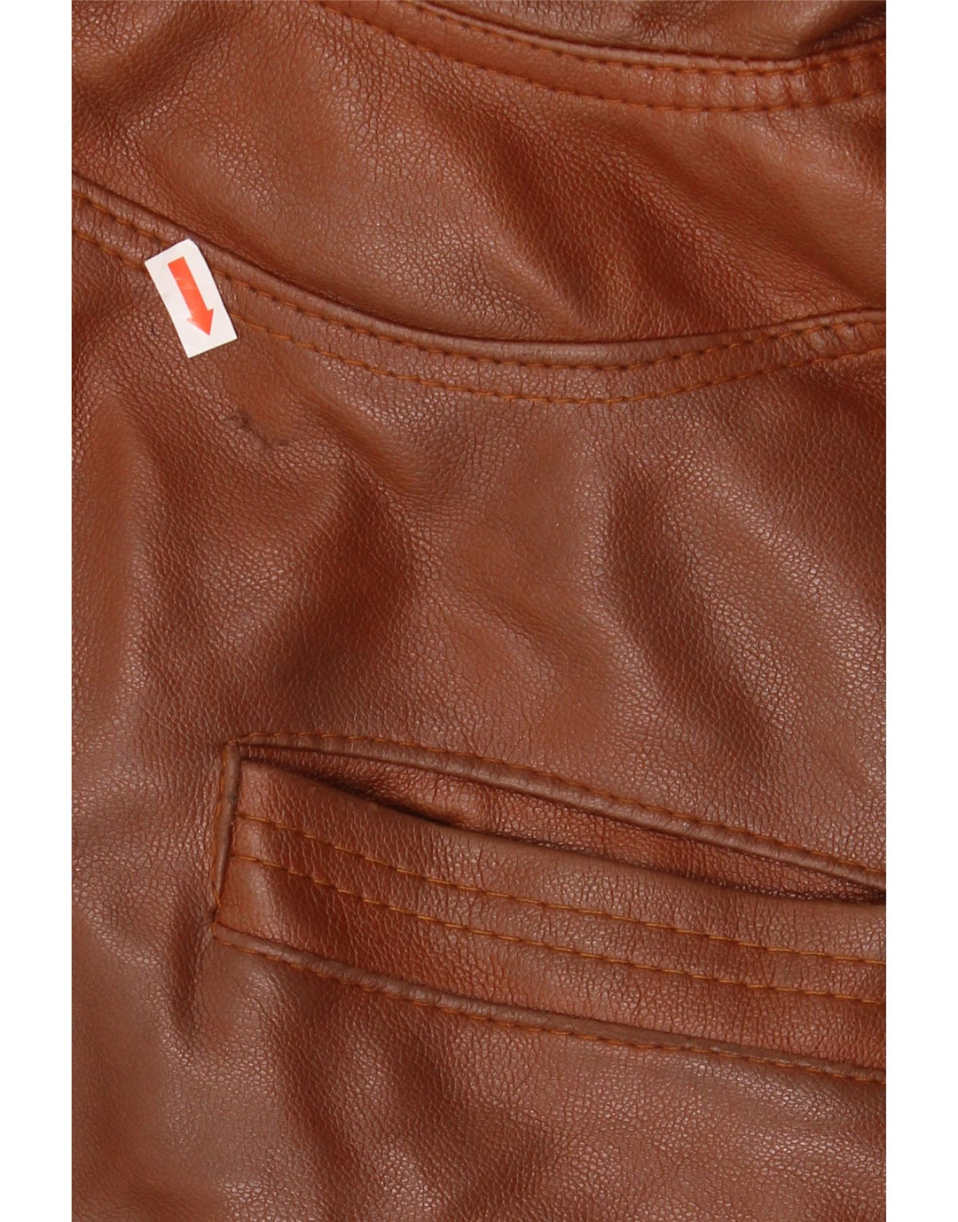Giacca in pelle vintage da uomo UK 38 Marrone medio