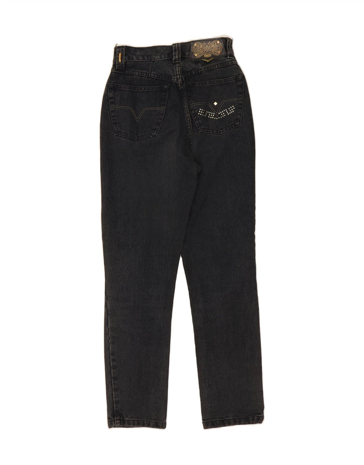 MASH Womens Straight Jeans W26 L29 Black Cotton Classic Vintage Mash and Second-Hand Mash from Messina Hembry 