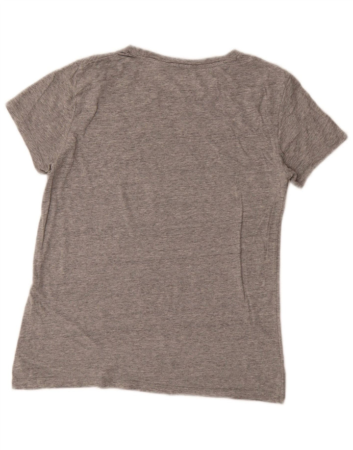 T-shirt grafica oversize da donna Levi's UK 6 XS grigio chiazzato