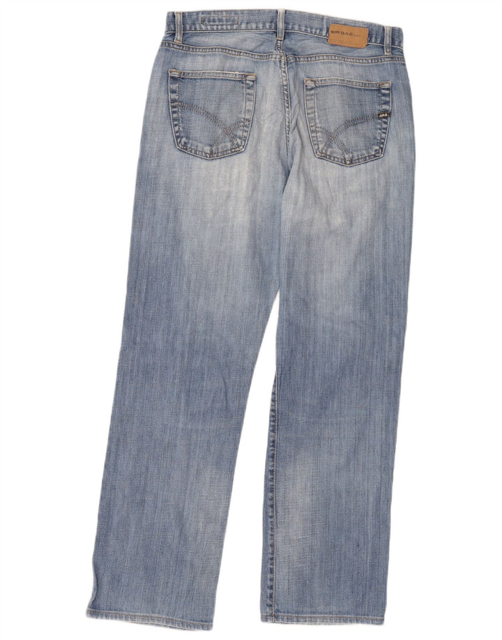 Jeans dritti da uomo Gas W32 L30 cotone blu
