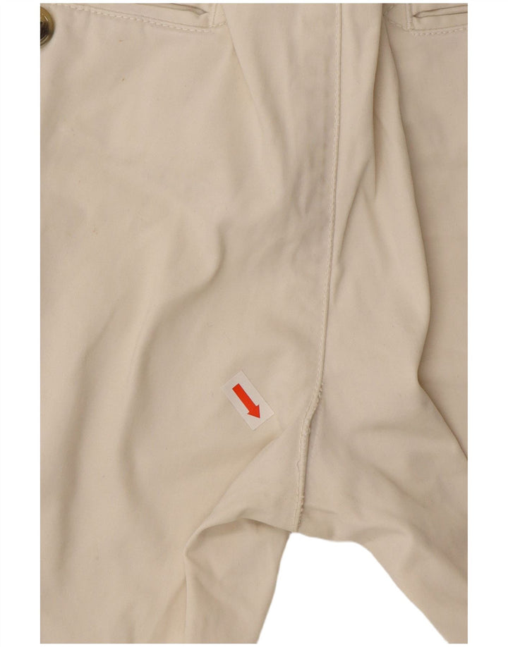Pantaloni chino da donna Massimo Dutti EU 40 medio W30 L29 bianco sporco