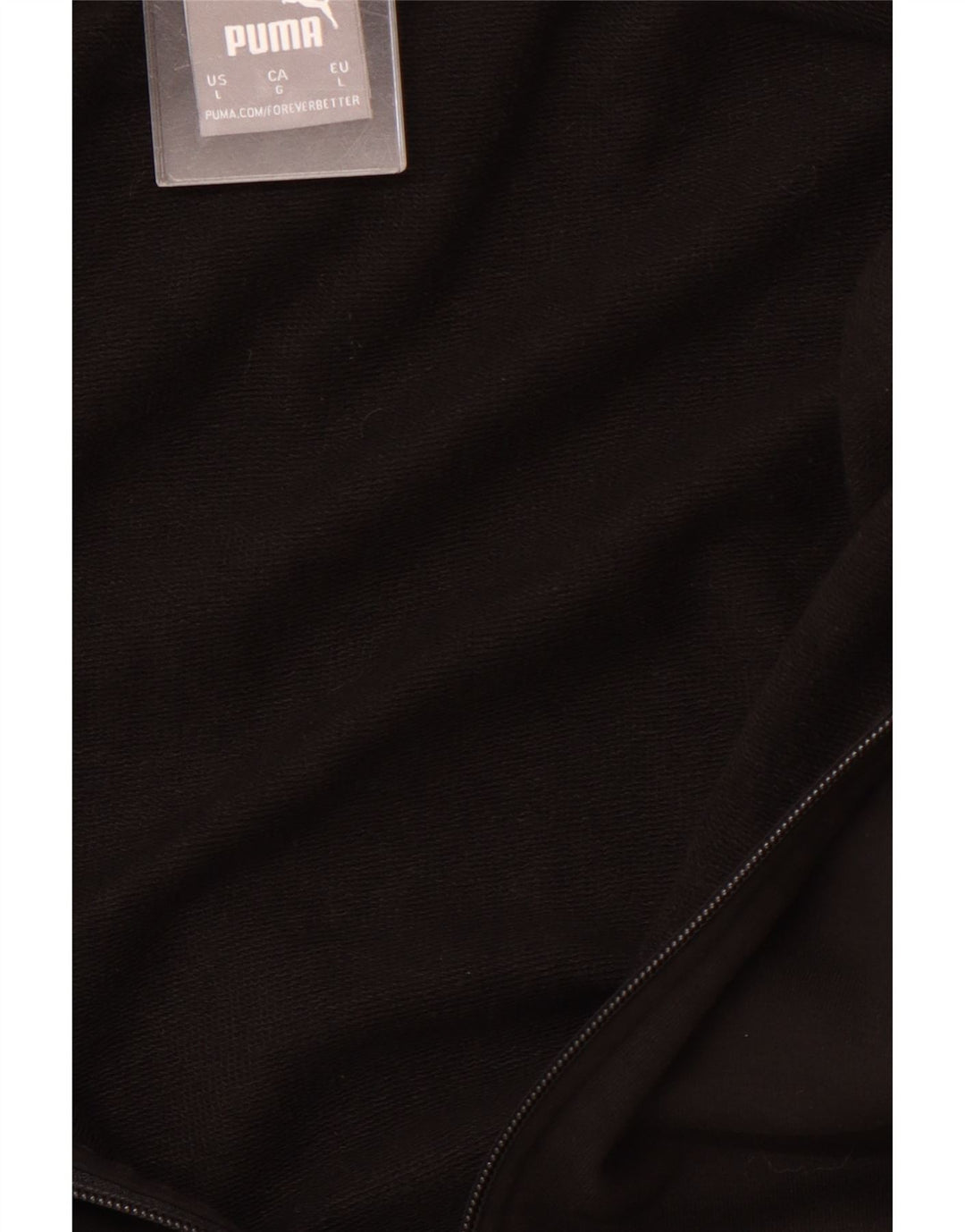 Giacca da ginnastica grafica da uomo PUMA grande nera