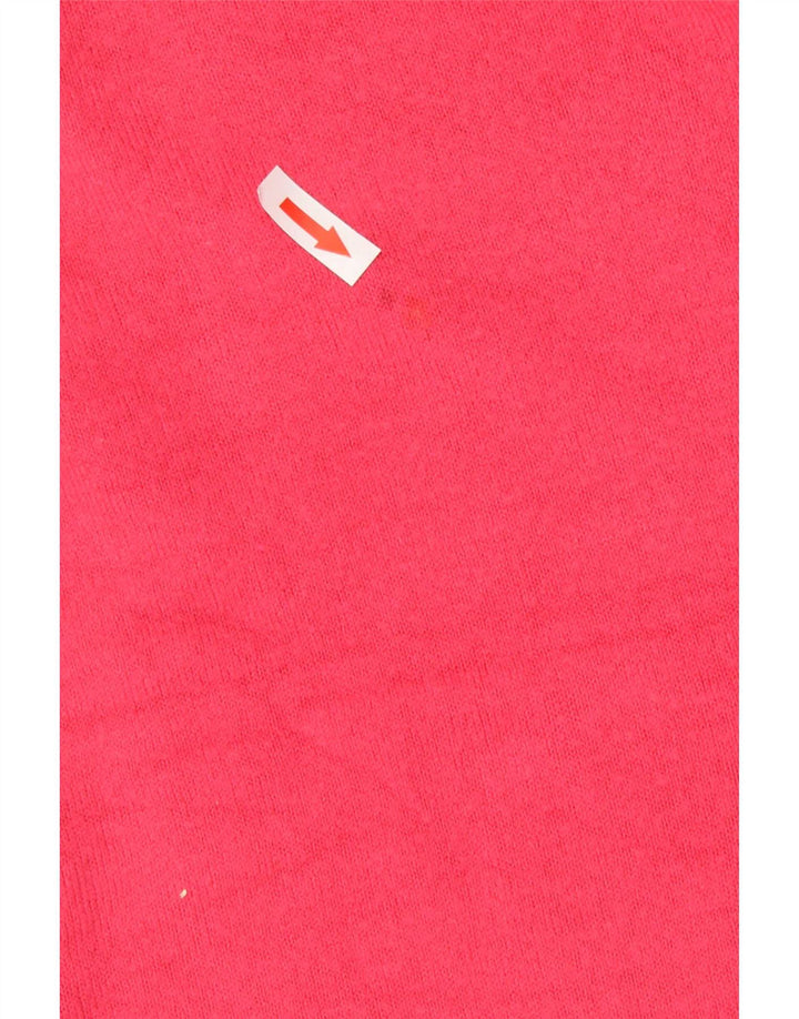Maglione maglione girocollo da donna Marks & Spencer UK 12 Acrilico rosa medio