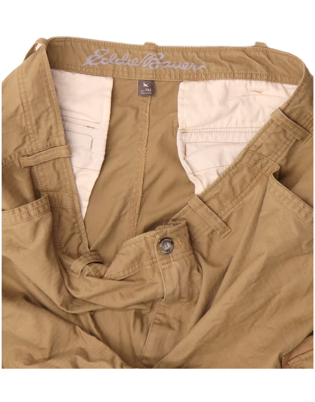 Pantaloncini cargo da uomo Eddie Bauer W42 2XL Beige