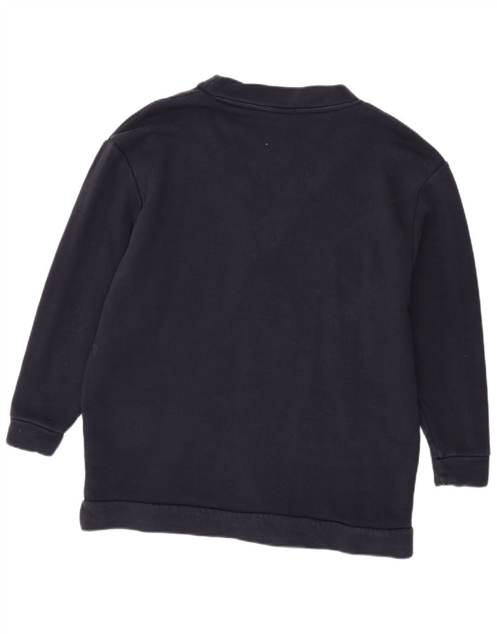 Felpa oversize da donna Zara UK 14 medio blu navy