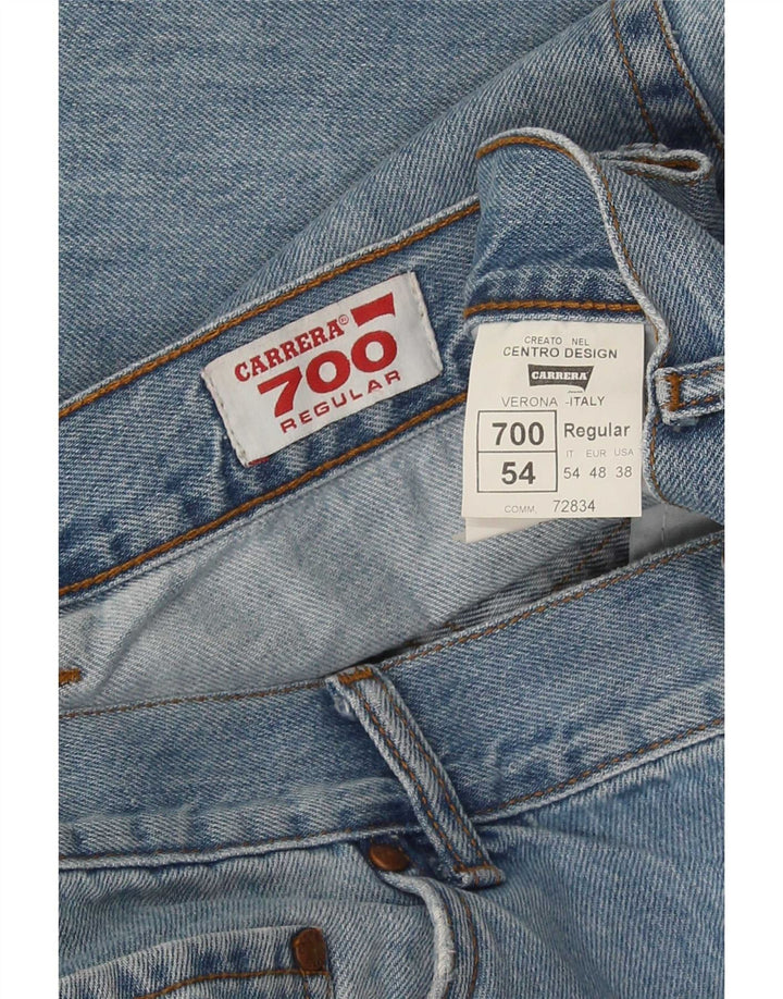 Jeans affusolati regolari da uomo Carrera W38 L34 cotone blu