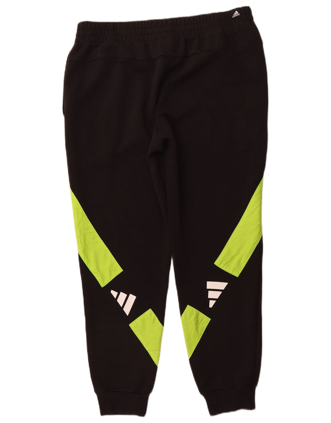 Pantaloni da tuta da uomo ADIDAS Joggers XL in cotone color block nero