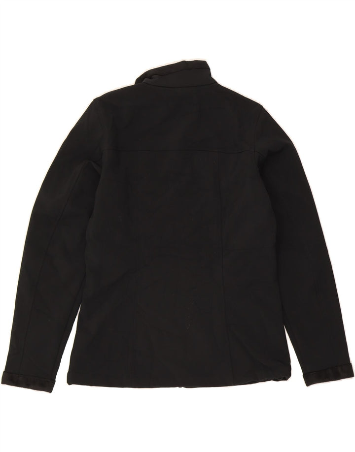COLUMBIA Womens Tracksuit Top Jacket UK 14 Medium Black Polyester Vintage Columbia and Second-Hand Columbia from Messina Hembry 
