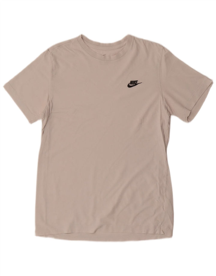 T-shirt da uomo Nike Top in cotone bianco medio